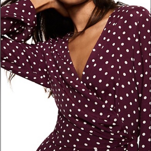 MNG Mango Polka Dot Jumpsuit - Picture 4 of 7